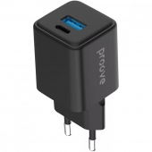 Proove Pocket GaN 30W (Type-C + USB), Black (WCPG30110001)