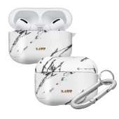 Laut Huex Elements Case for AirPods Pro, White Maromour (L_APP_HXE_MW)