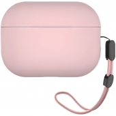 Blueo Case for AirPods Pro 2nd Gen Liquid Silicone Series, Pink Sand
