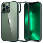 Spigen Ultra Hybrid Case for iPhone 13 Pro Max, Midnight Green (ACS04558)