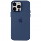 Apple Leather Case with MagSafe for iPhone 14 Pro Max, Indigo Blue (HC)