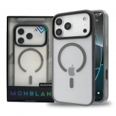 Monblan Magnetic Matte Series Case for iPhone 17 Pro Max/ 18 Pro Max, Gray
