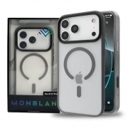 Monblan Magnetic Matte Series Case for iPhone 17 Pro Max/ 18 Pro Max, Gray