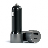 Автомобільний зарядний пристрій Satechi 72W Type-C PD Car Charger Space Grey (ST-TCPDCCM)