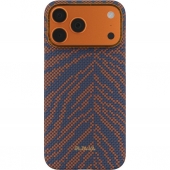 Pitaka Edge Ultra-Slim Breath of Veins Burning Orange for iPhone 17 Pro Max (BV1701PM)