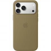 Apple Silicone Case with MagSafe for iPhone 18 Pro, Olive (MK8V4)
