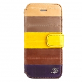 Zenus Prestige Natural Eel Bar Case Multi  for iPhone 5/5S